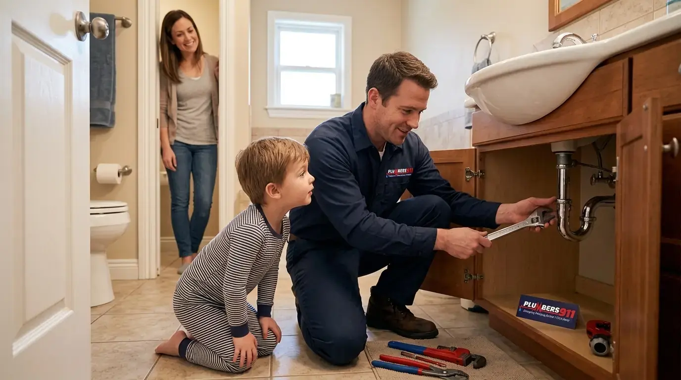 Licensed plumber at work in Calumet City, IL